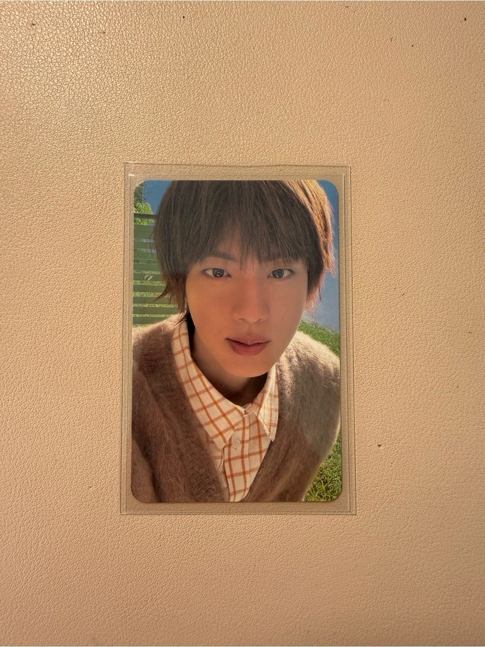 Jin / Kim Seokjin from BTS
HAPPY Photocard - Official